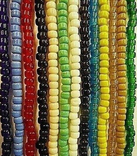 GLASS CROW BEADS 9 mm ALL COLORS !! You Choose 100 per strand FREE SHIP!