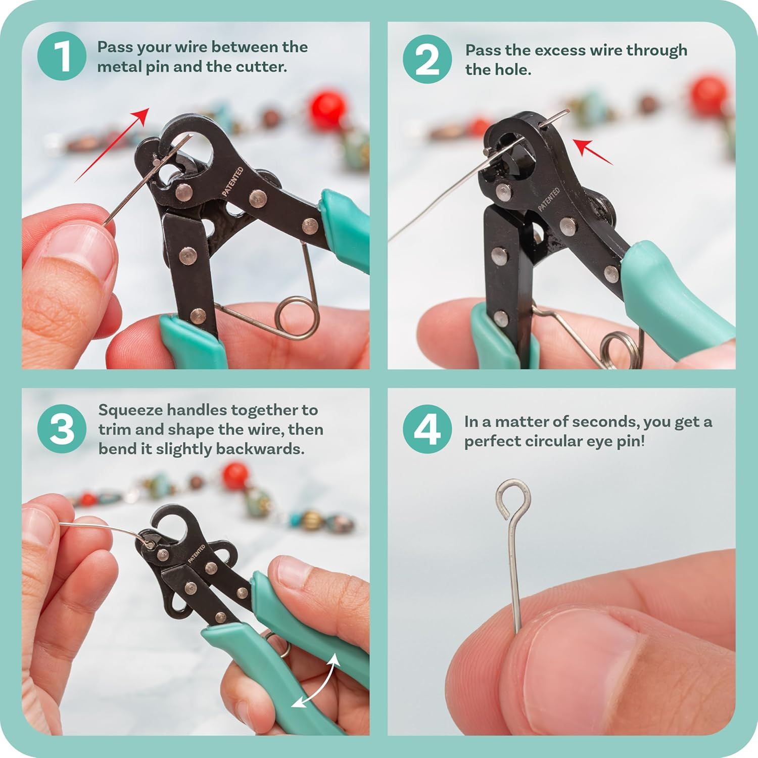Vintaj One Step Looper 1.5mm Jewelry Tool for 24-18G Craft Wire