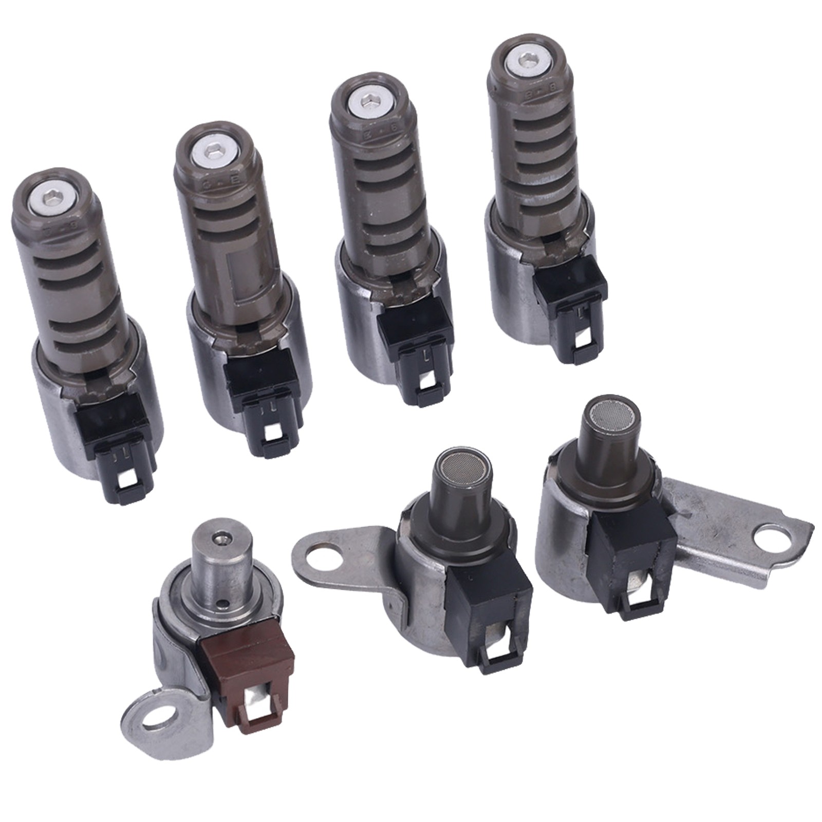 7Pcs Transmission Solenoid Block Control Unit For Toyota Alphard Camry RAV4