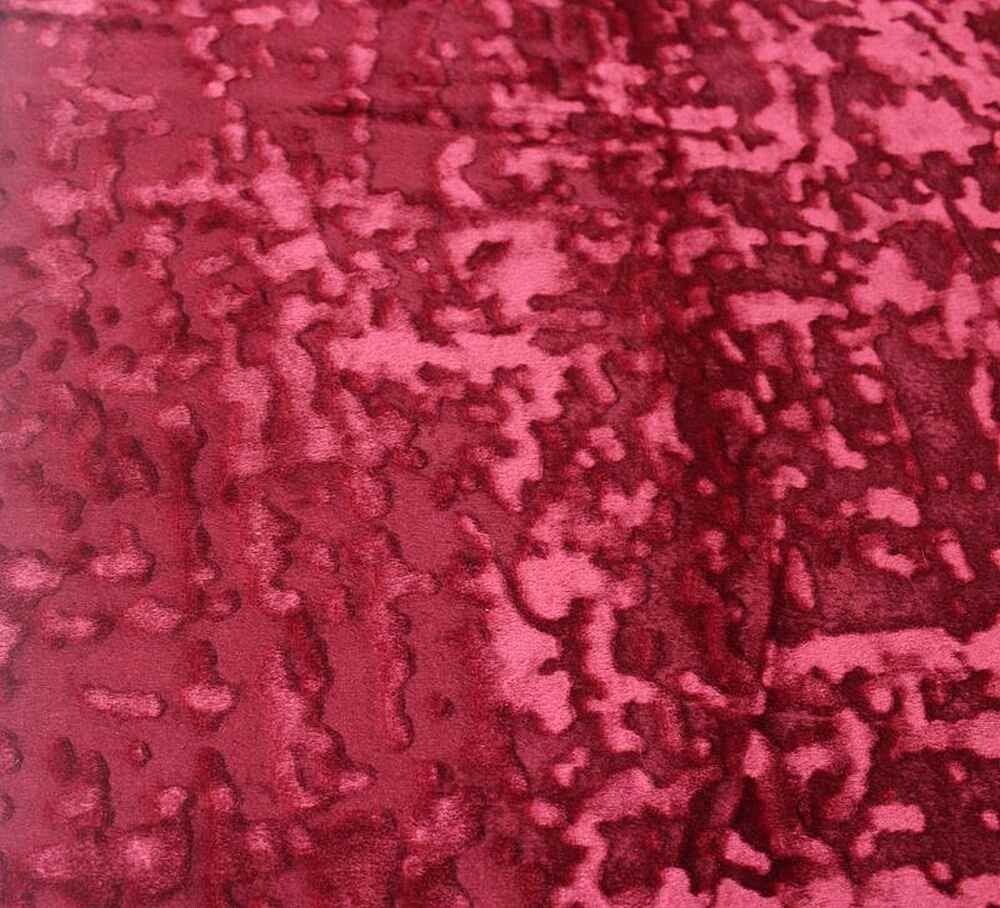 Abstract Crushed Velvet Fabric, 118 Inch. in Width, Ideal for Upholstery Etc.