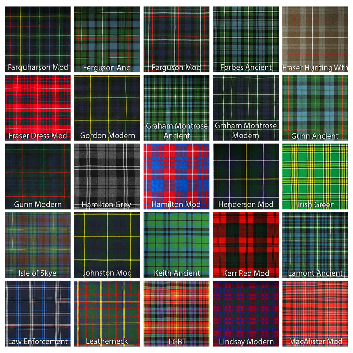 Homespun Wool Blend Tartan Fabric – By the Yard.