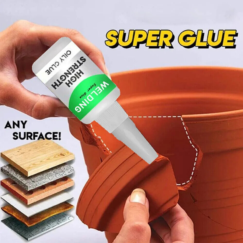 2PACK Multifunctional Welding High-Strength Oily Glue Universal Super Glue 50g