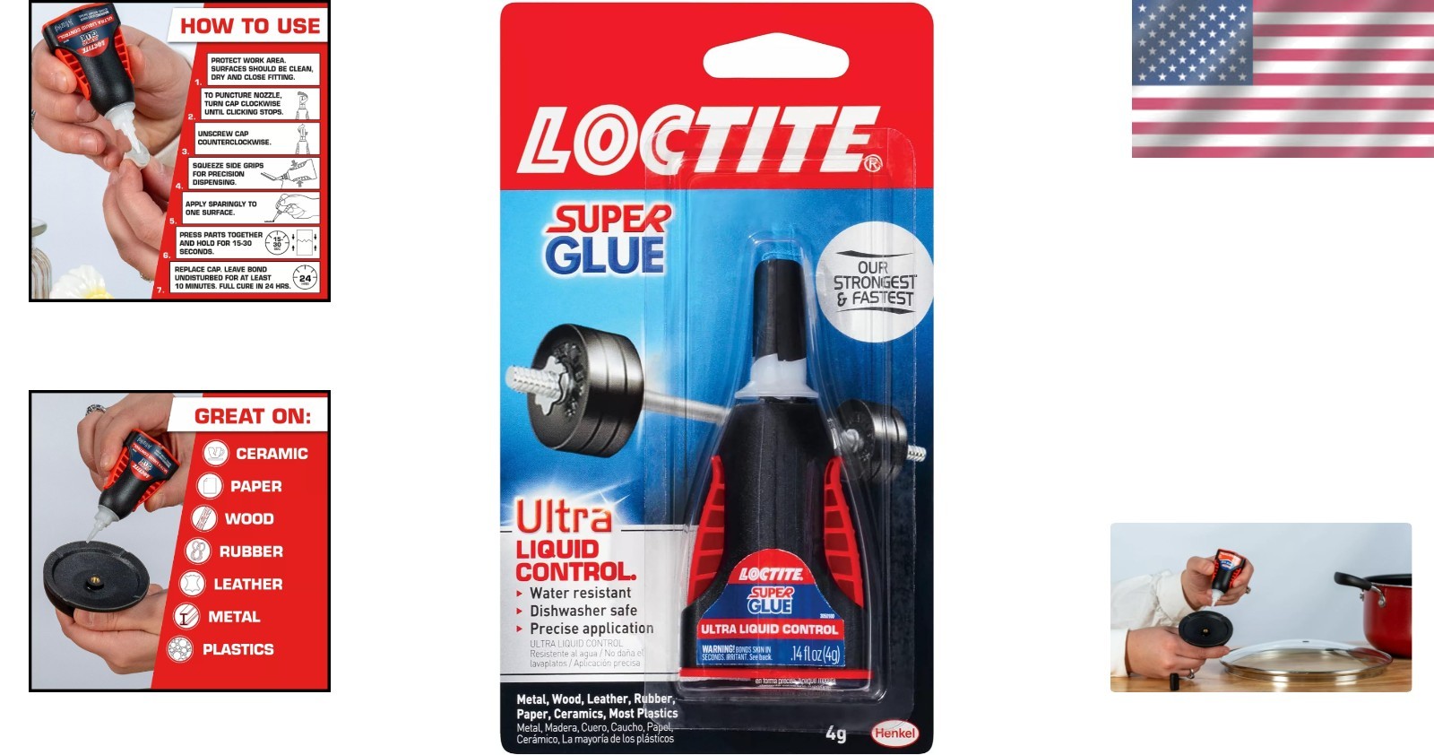 Super Glue Ultra Liquid Control 0.14 fl oz – Precision Adhesive for Repairs
