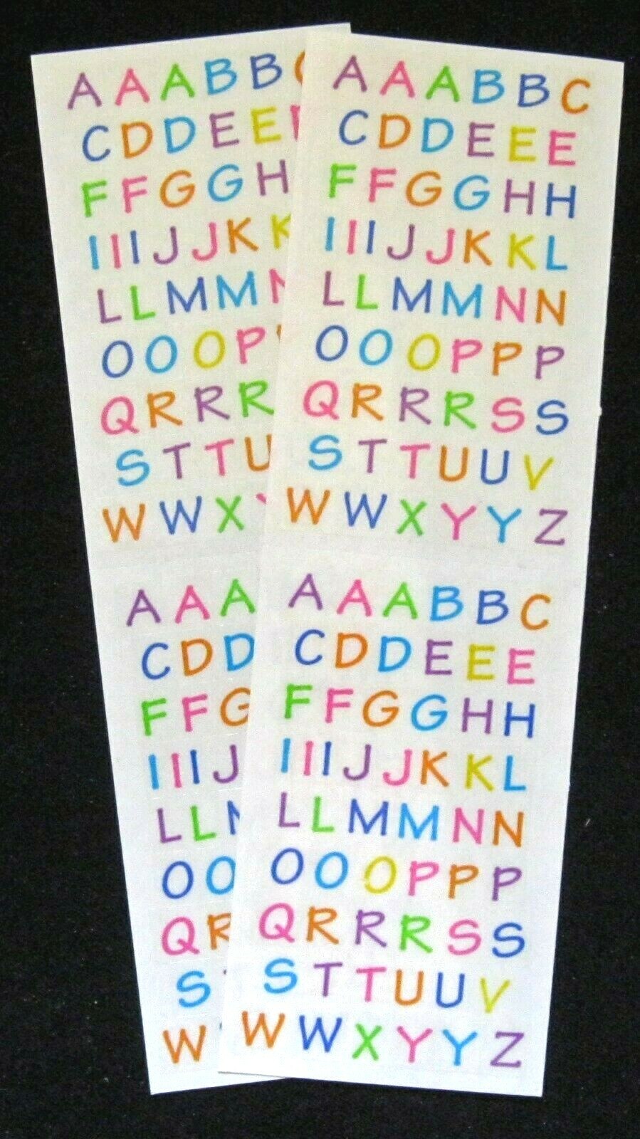 Mrs Grossman Alphabet Variety Sticker Sheets *Your Choice* See Description