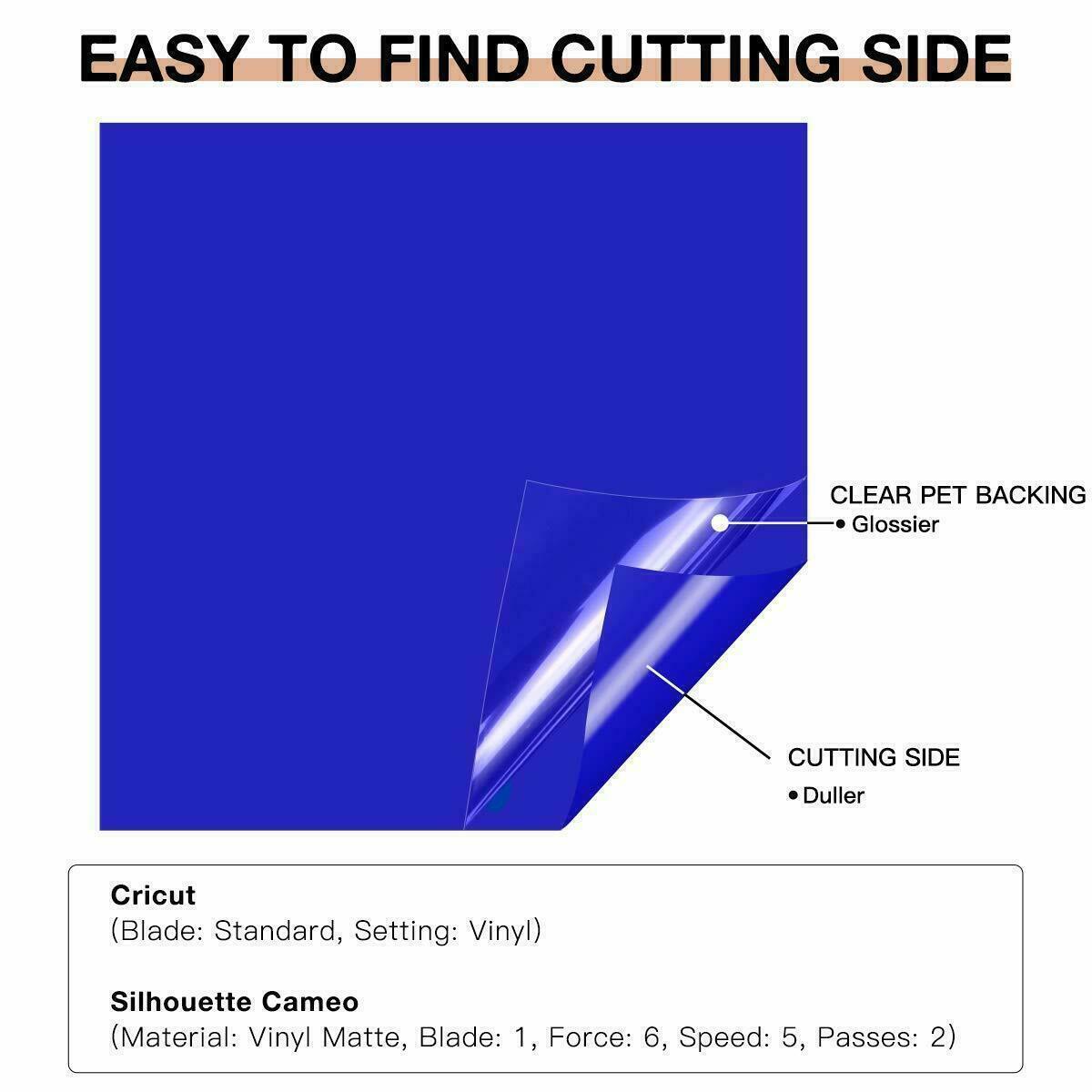 14-100Pcs Adhesive Vinyl Sheets Bundles 12″x12″ Permanent Sign Making for Cricut