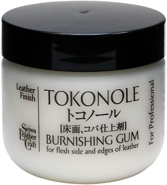 Leather Polishing Eraser for Glossy Finish, Non-Toxic Burnishing Agent 120g