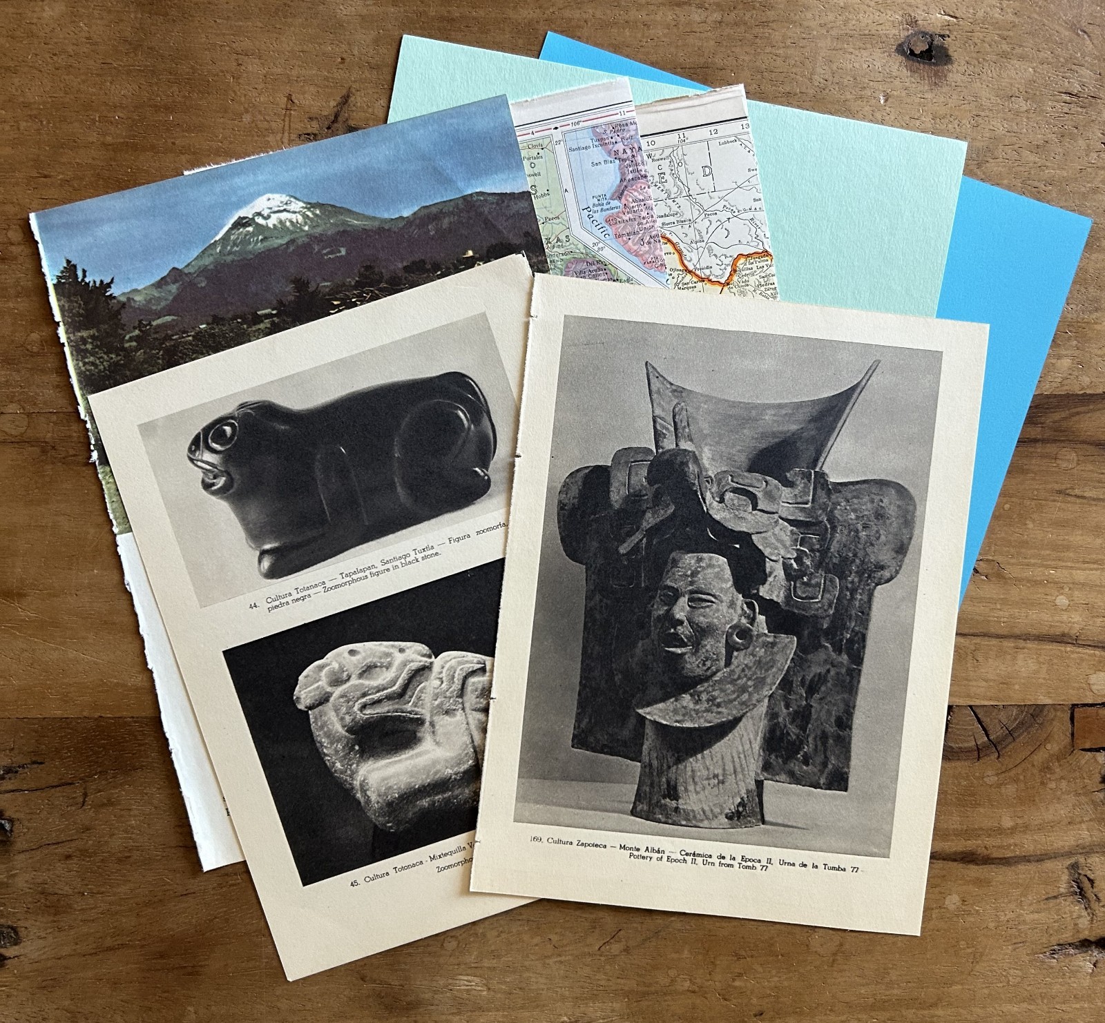Viaje Mexicano Vintage Paper Pack #2 – 25PGS – Art History & Culture of Mexico
