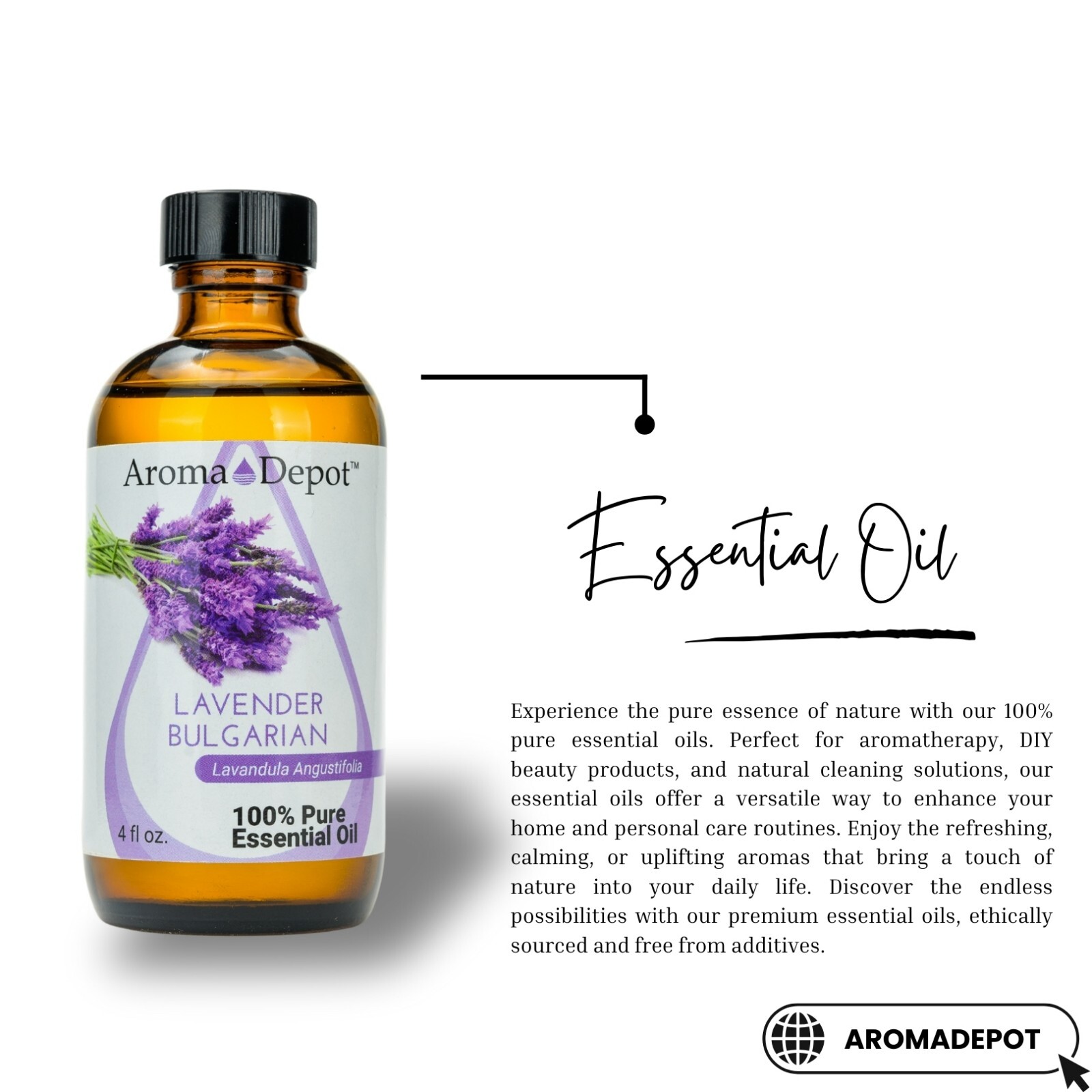 Lavender Bulgarian Essential Oil Therapeutic Grade 100% Pure Natural Aceite