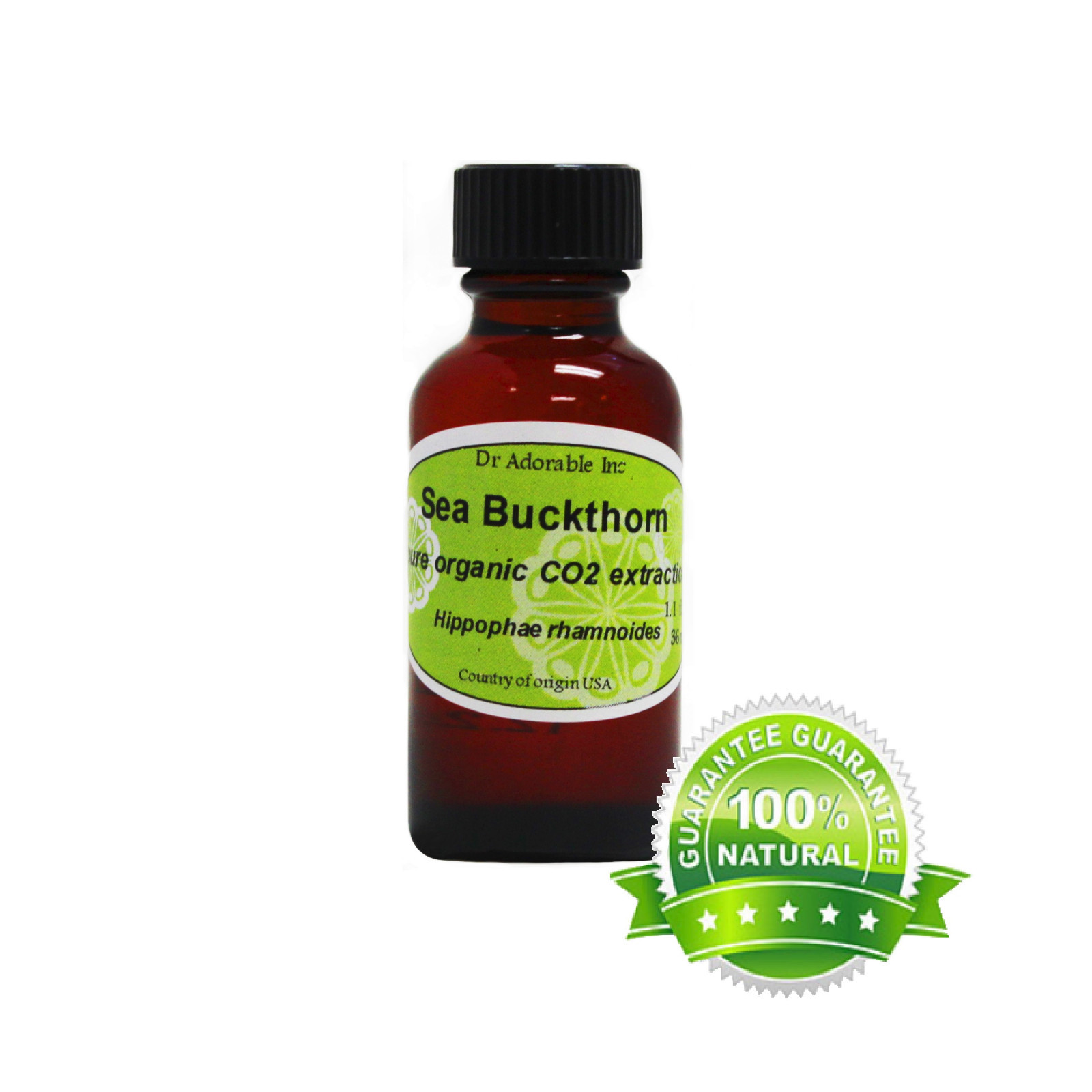 Pure Sea Buckthorn Fruit Oil Organic 1 oz 2 oz 4 oz up to gallon Free shipping