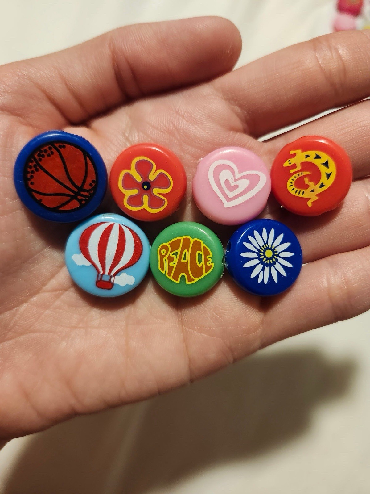 RARE 90s /Y2K multicolor crafting beads