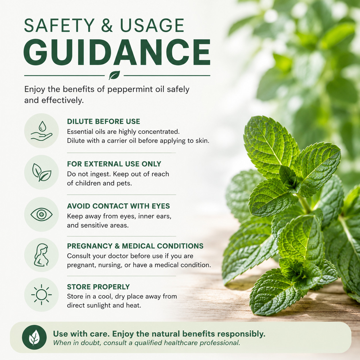 2 fl oz Peppermint Essential Oil 100% Pure – GreenHealth