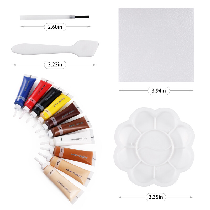 Vinyl and Leather Repair Kit Filler for Furniture Jacket Sofa Boat or Car Seat