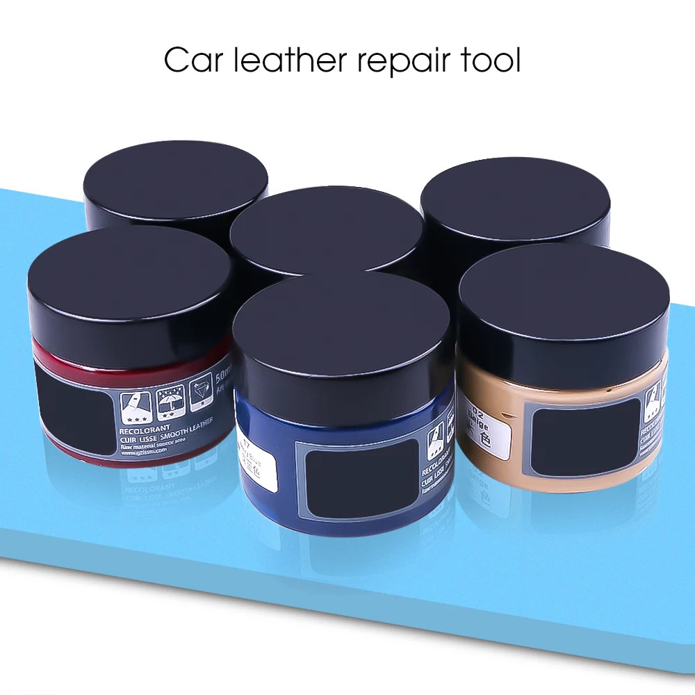 Liquid Skin Leather Repair Kit No Heat Leather Repair Tool Auto Car Seat Sofa Co