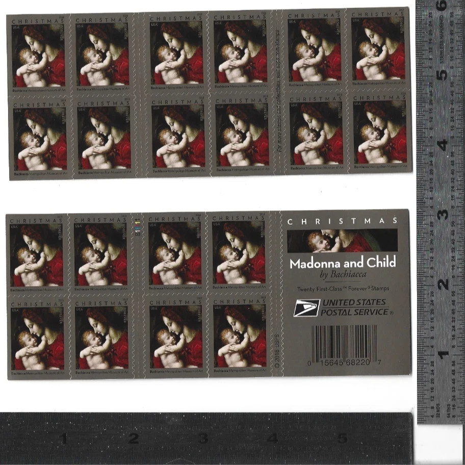 Assorted Christmas designs – 20 per sheet