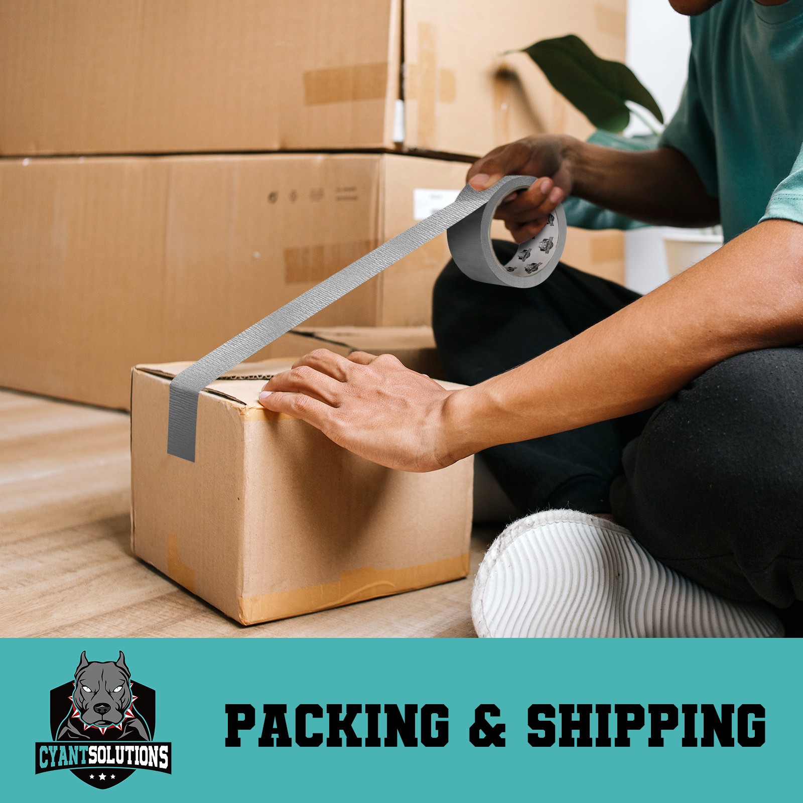 Heavy Duty Duct Tapes, Daily Use Duct Tapes for both Indoor and Outdoor Repairs
