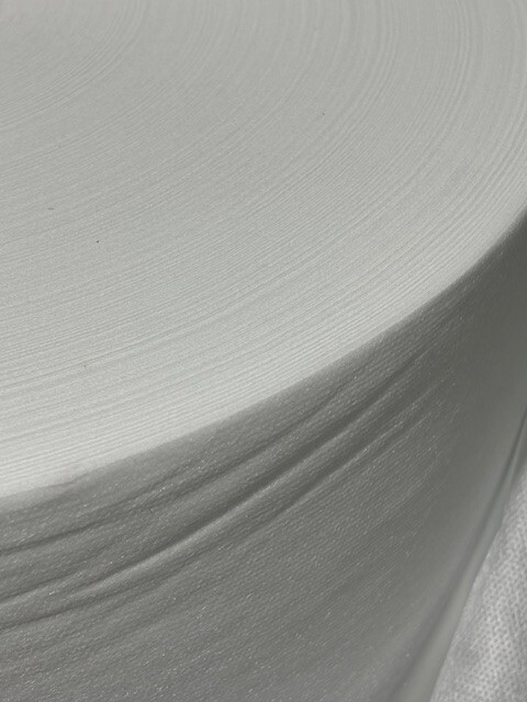 60″ wide White Polypropylene Fabric Spunbond Non-Woven Fabric Roll 1oz