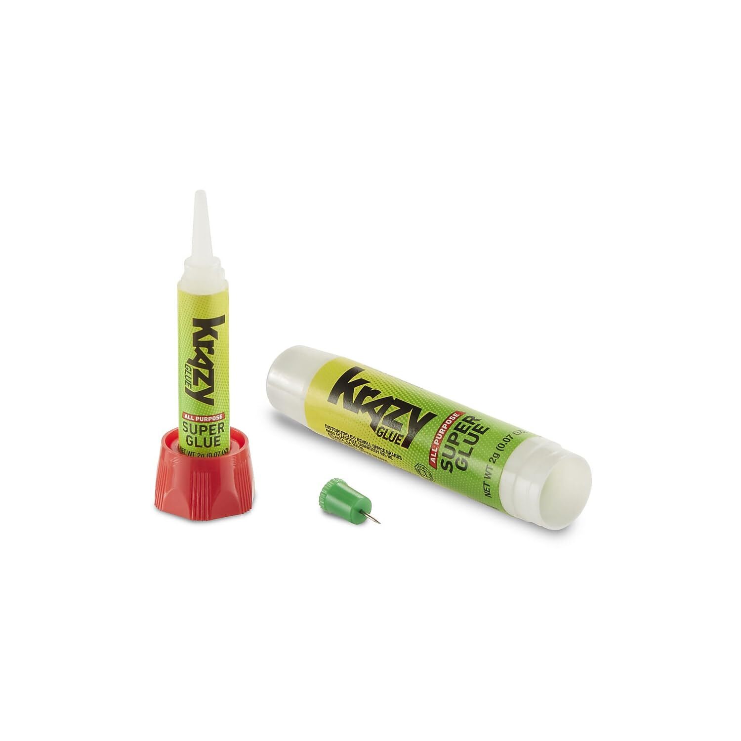 Krazy Glue KG58548R Instant Krazy Glue All Purpose Tube 0.07-Ounce, Multicolor