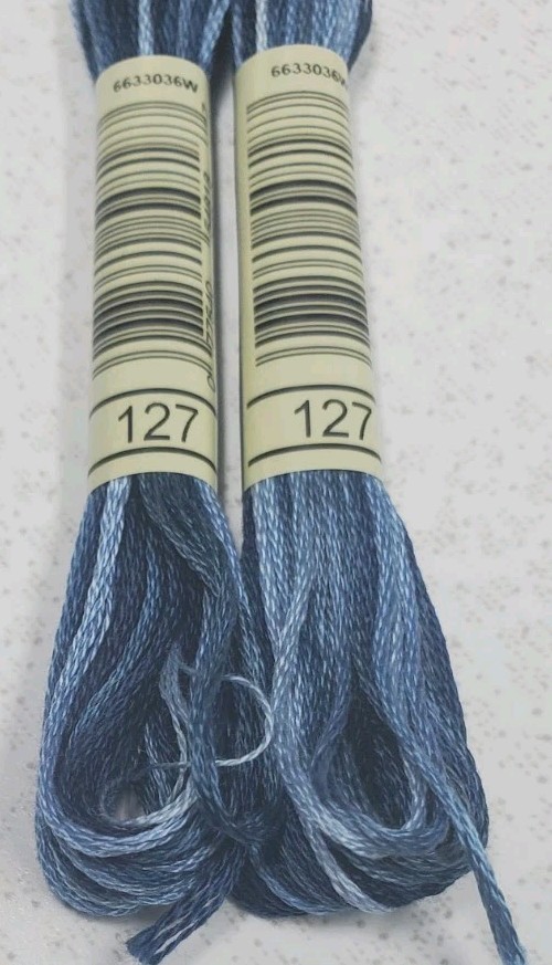 1 Skein DMC 25 Floss 127 LIMITED EDITION For 2013 Kit Just CrossStitch Magazine