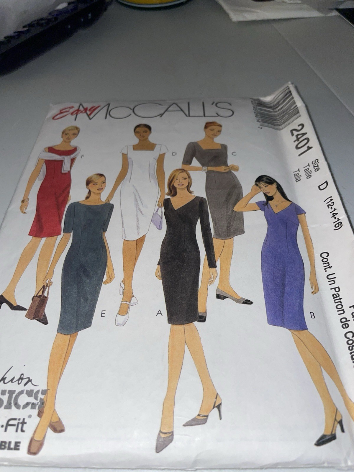 Six Classic McCall’s 1990’s women’s sewing pattern Factory Folded Varies sizes