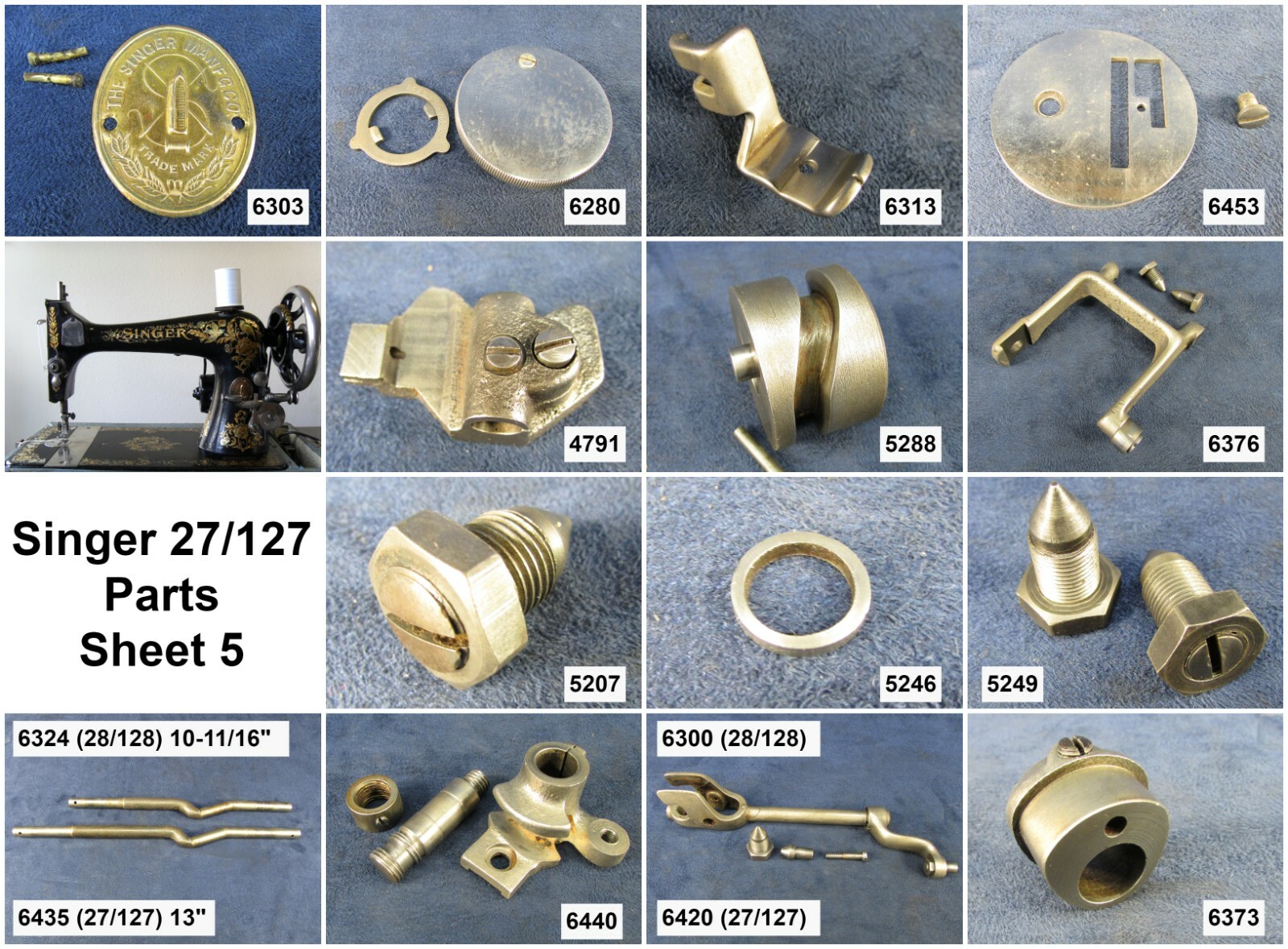 Singer Sewing Machine 27, 127, 28, 128 – Choose Your Parts! Free Ship Over $30