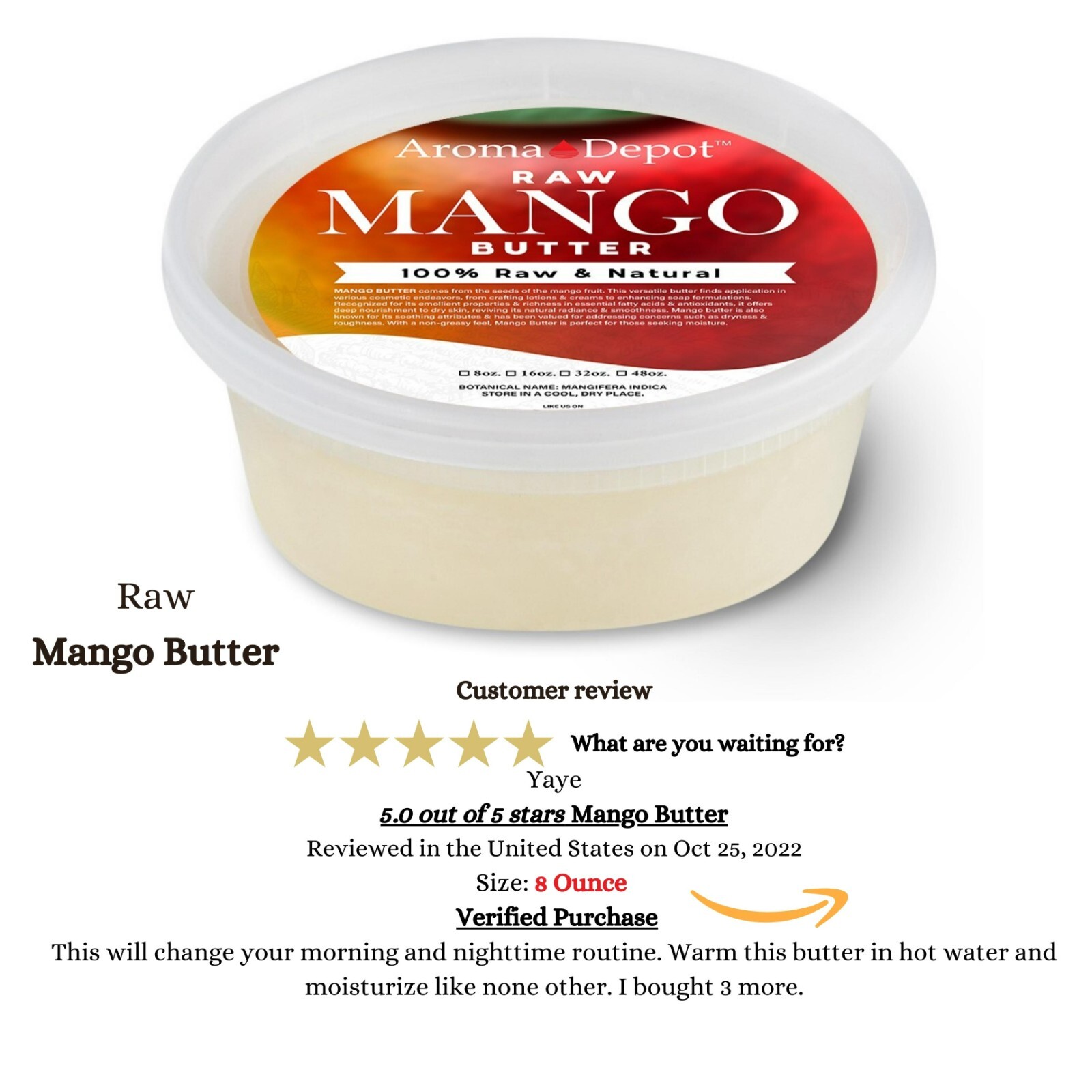 Raw African Shea Butter Bulk 100% Pure Unrefined Natural Body Butter From Ghana