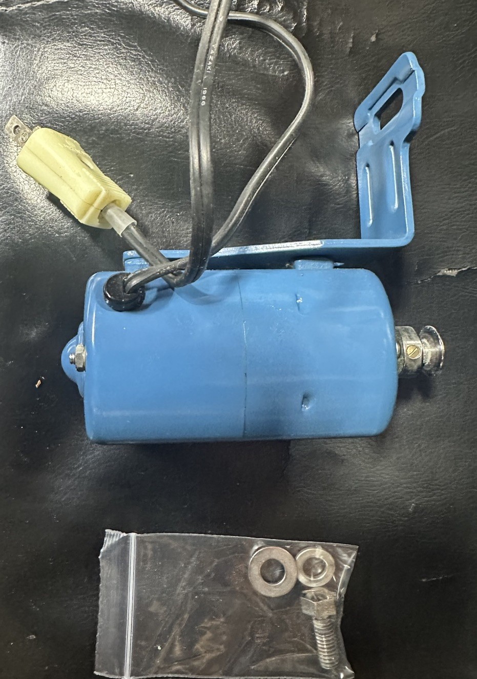 Vintage Morse Sewing Machine Motor & Bracket 1/15 HP 1.0 Amps 110 Volts Loc#EB50