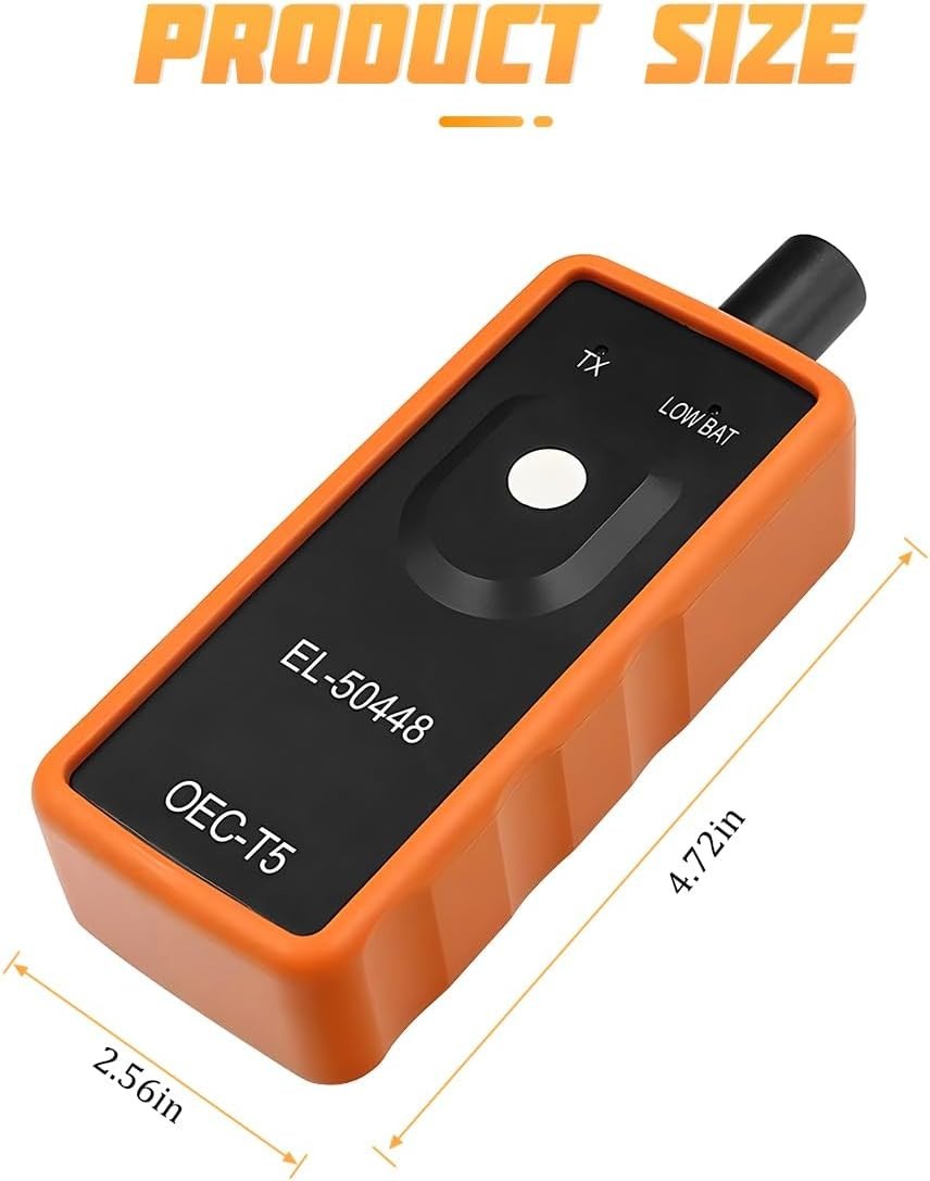 Automotive Tire Pressure Sensor Reset Tool – TPMS Tire Monitor Gauge