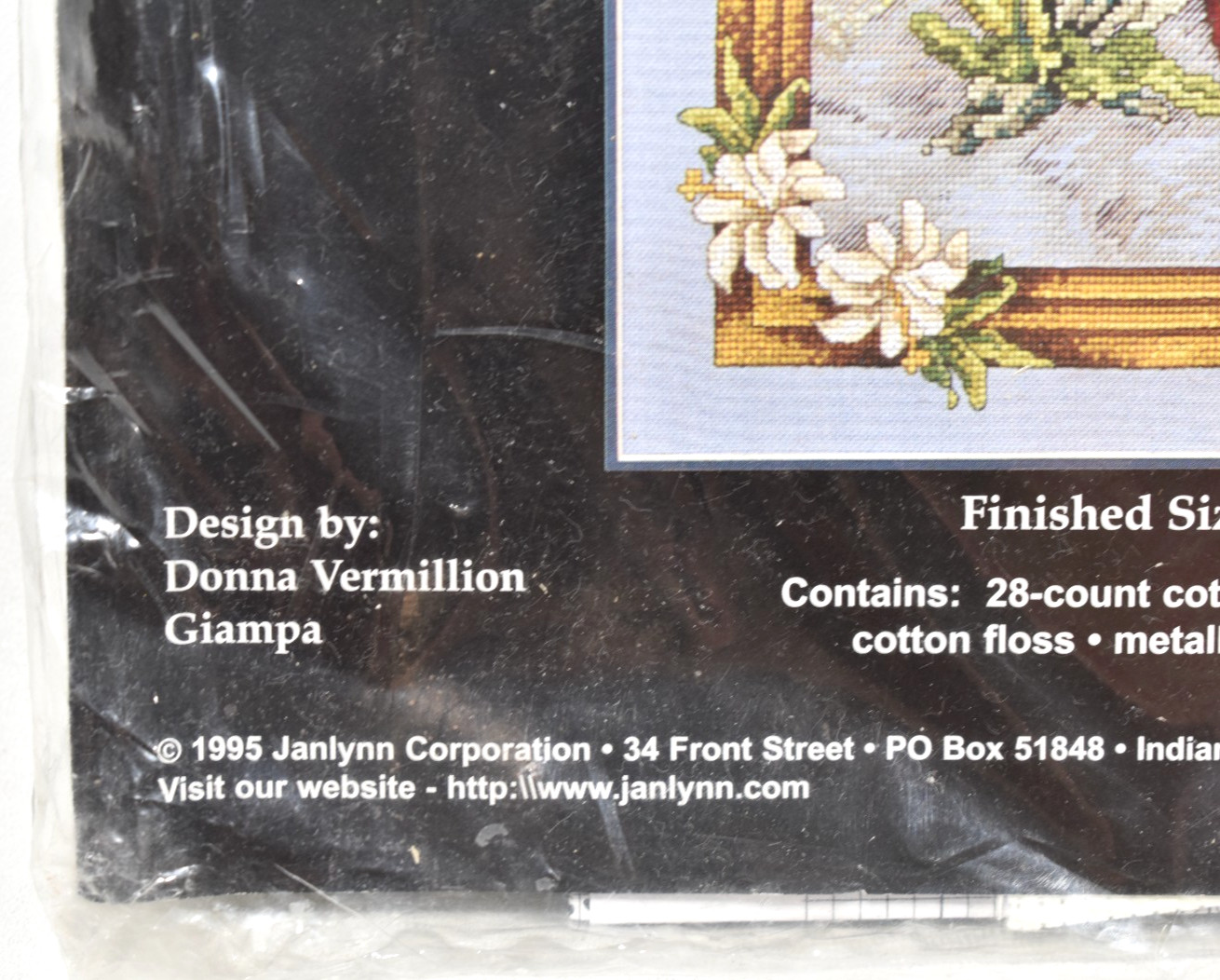 Janlynn Holy Family Christmas Cross Stitch Kit Donna Vermillion Giampa 125-218