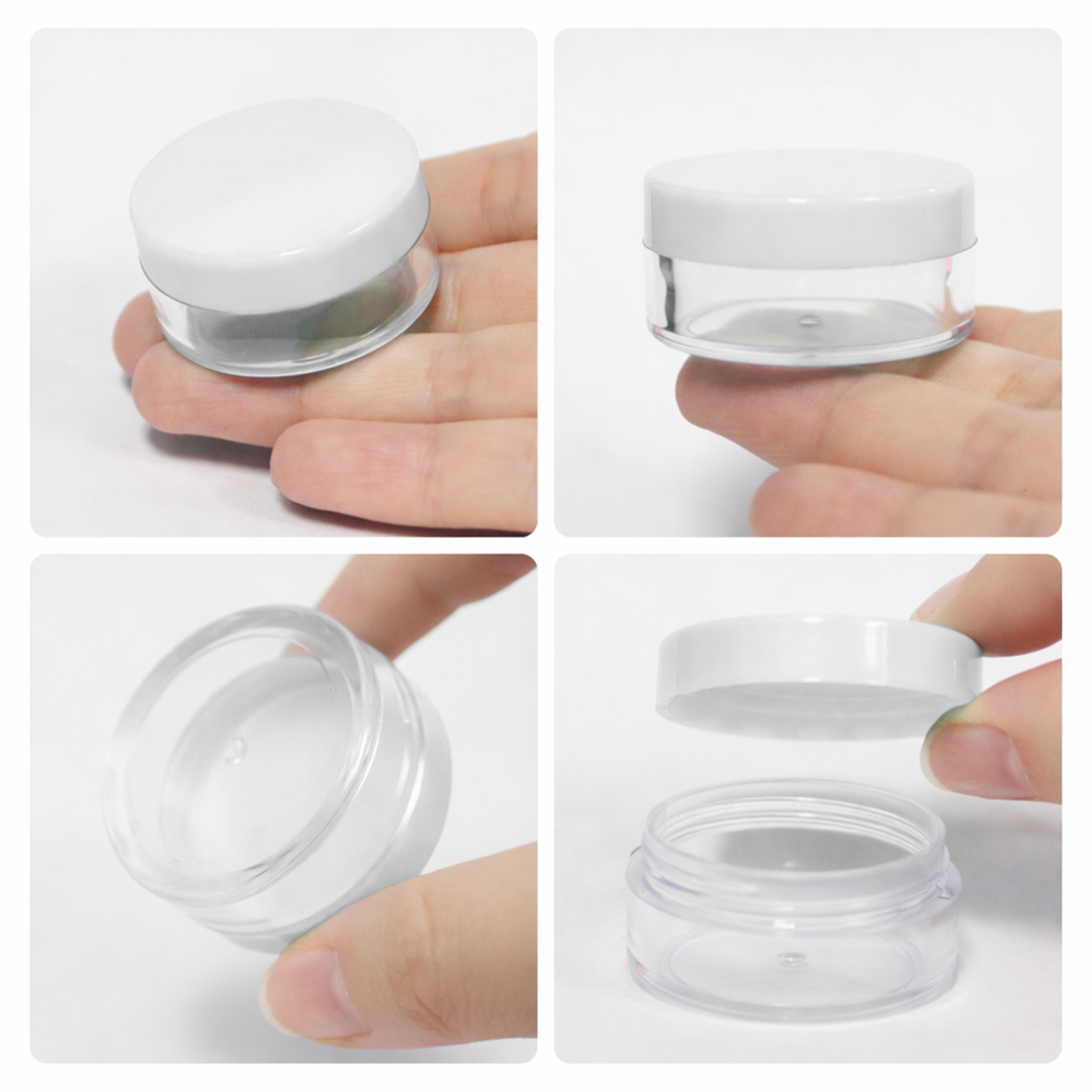 20pcs 10 Gram/10ML High Quality Makeup Cream Cosmetic Sample Jar Containers