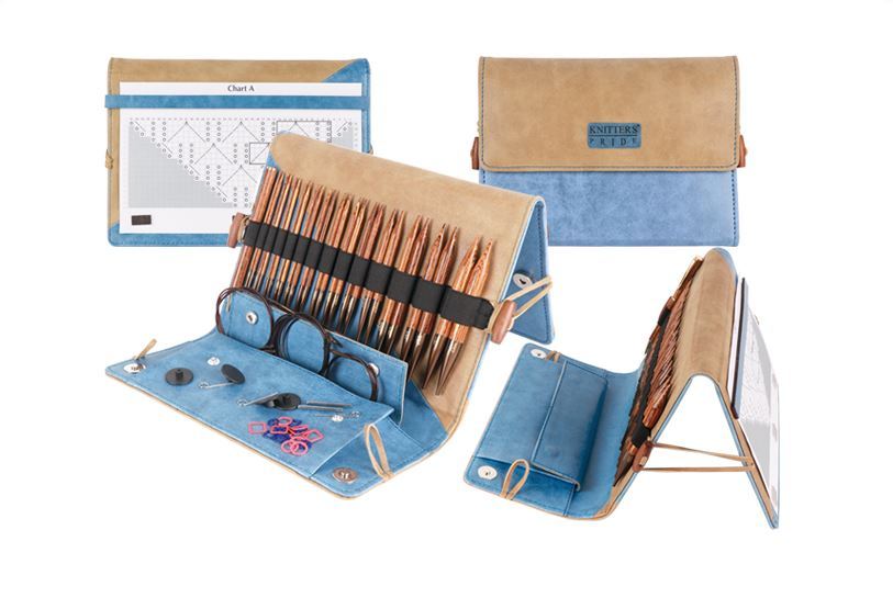 Knitters Pride Ginger 4.5″ Interchangeable Deluxe Long Tip Knitting Needle Set