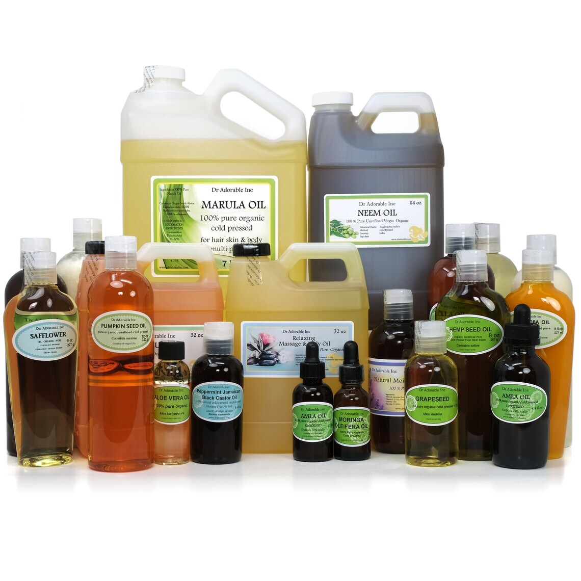 RAPESEED CARRIER OIL BY DR.ADORABLE 100% PURE ORGANIC 2ozUP TO 7 LB