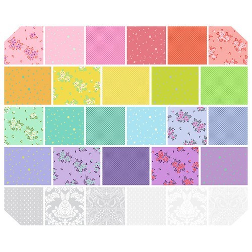 Layer Cake 10″ Squares 42pc Free Spirit Tula Pink New True Colors 2025