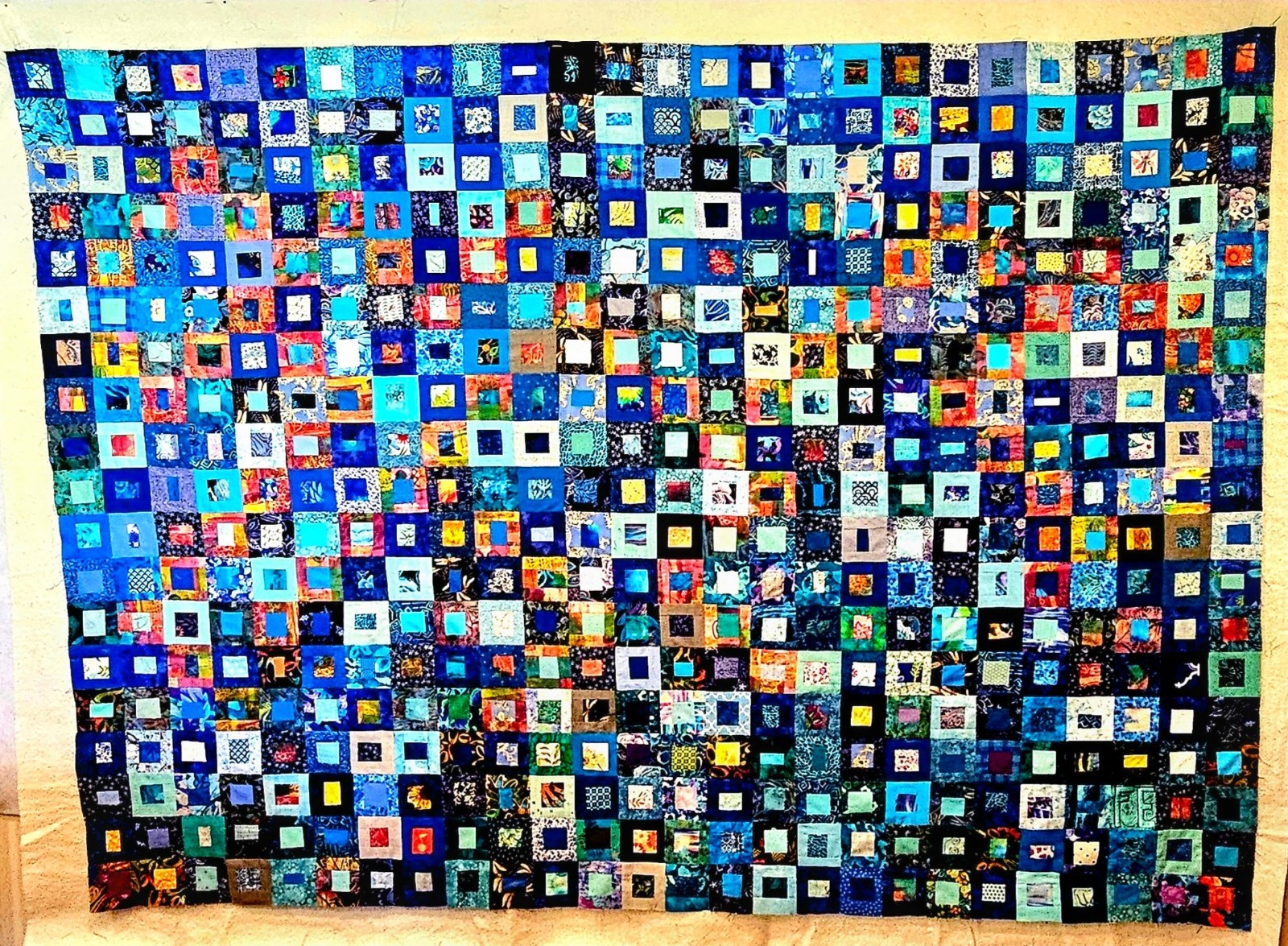 Handmade 100% Cotton Patchwork Quilt King Size