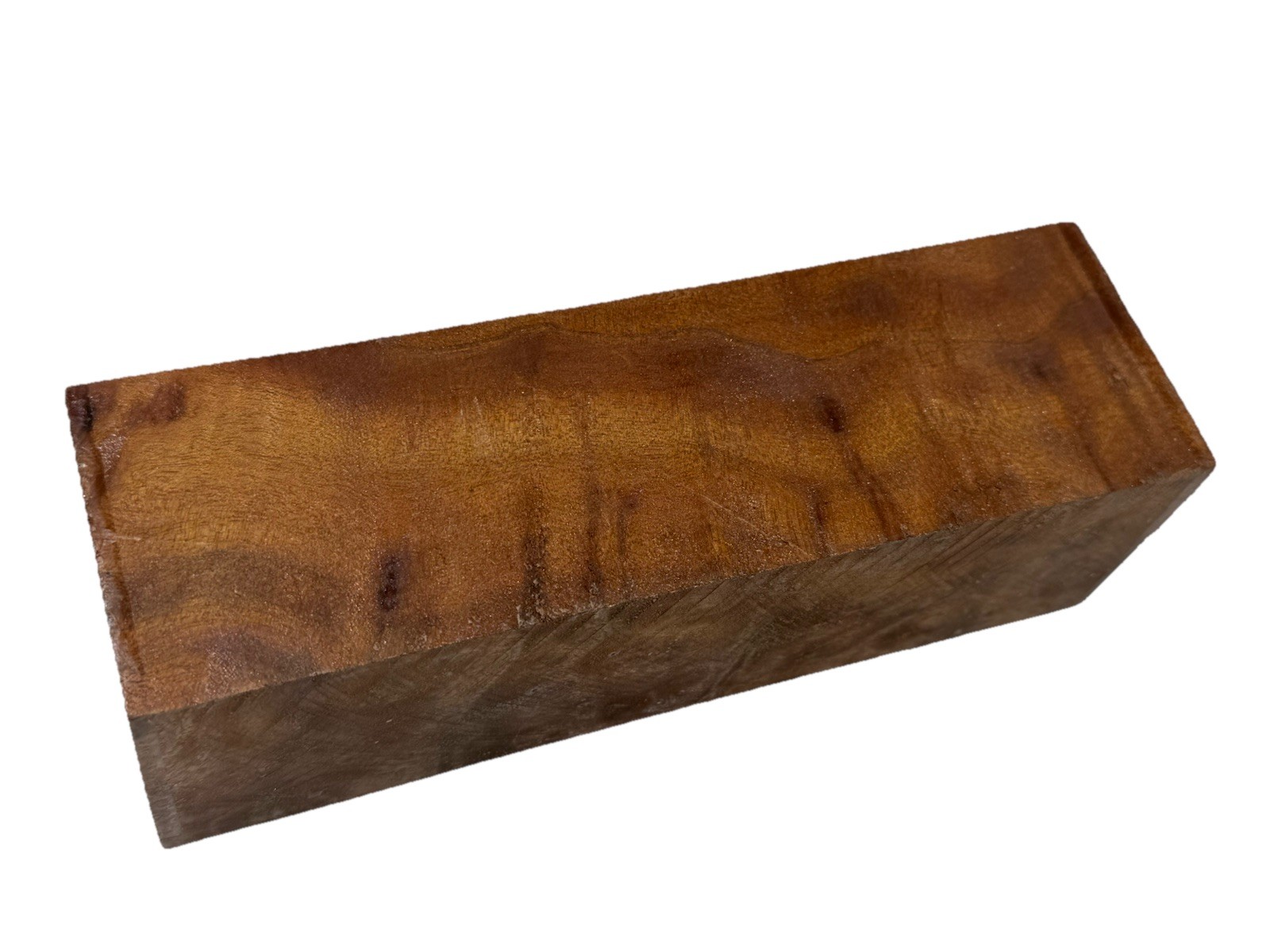 Camphor burl Wood turning blank 2-3/4″ x 2-3/4″ x 9-1/8” (f77) Dried