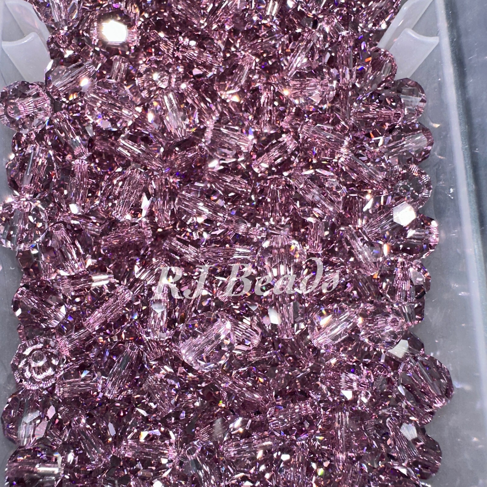 Genuine 6mm Swarovski Crystal 5000 Sparkling Round Jewelry Supply Craft Beads AB