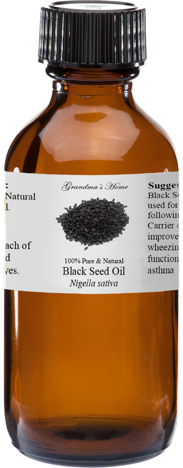 Black Cumin Seed Oil – 2 oz – 100% Pure and Natural – Free Shipping – US Seller