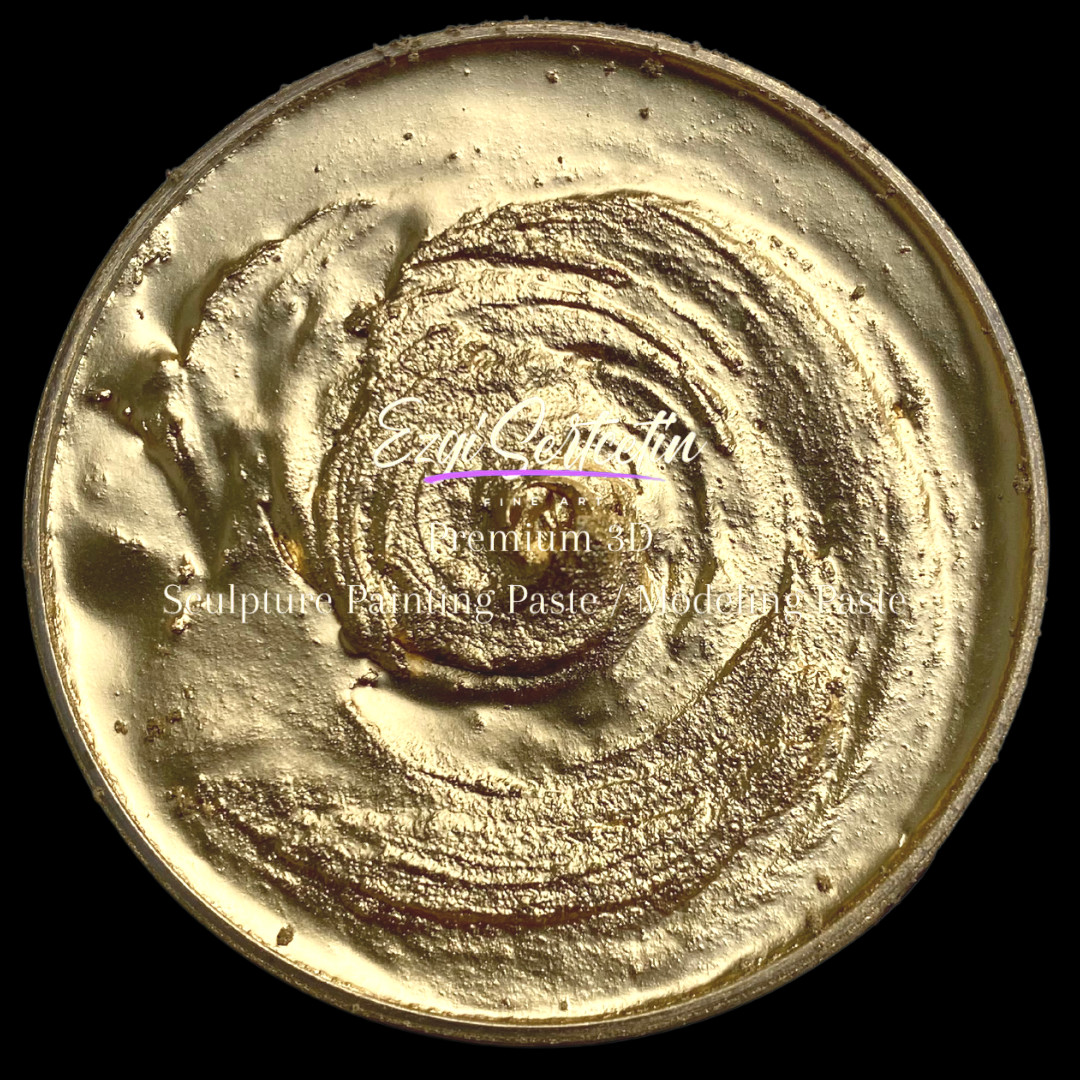 3D Sculpture Painting Paste|Texture Paste|Decorative Plaster|6 oz