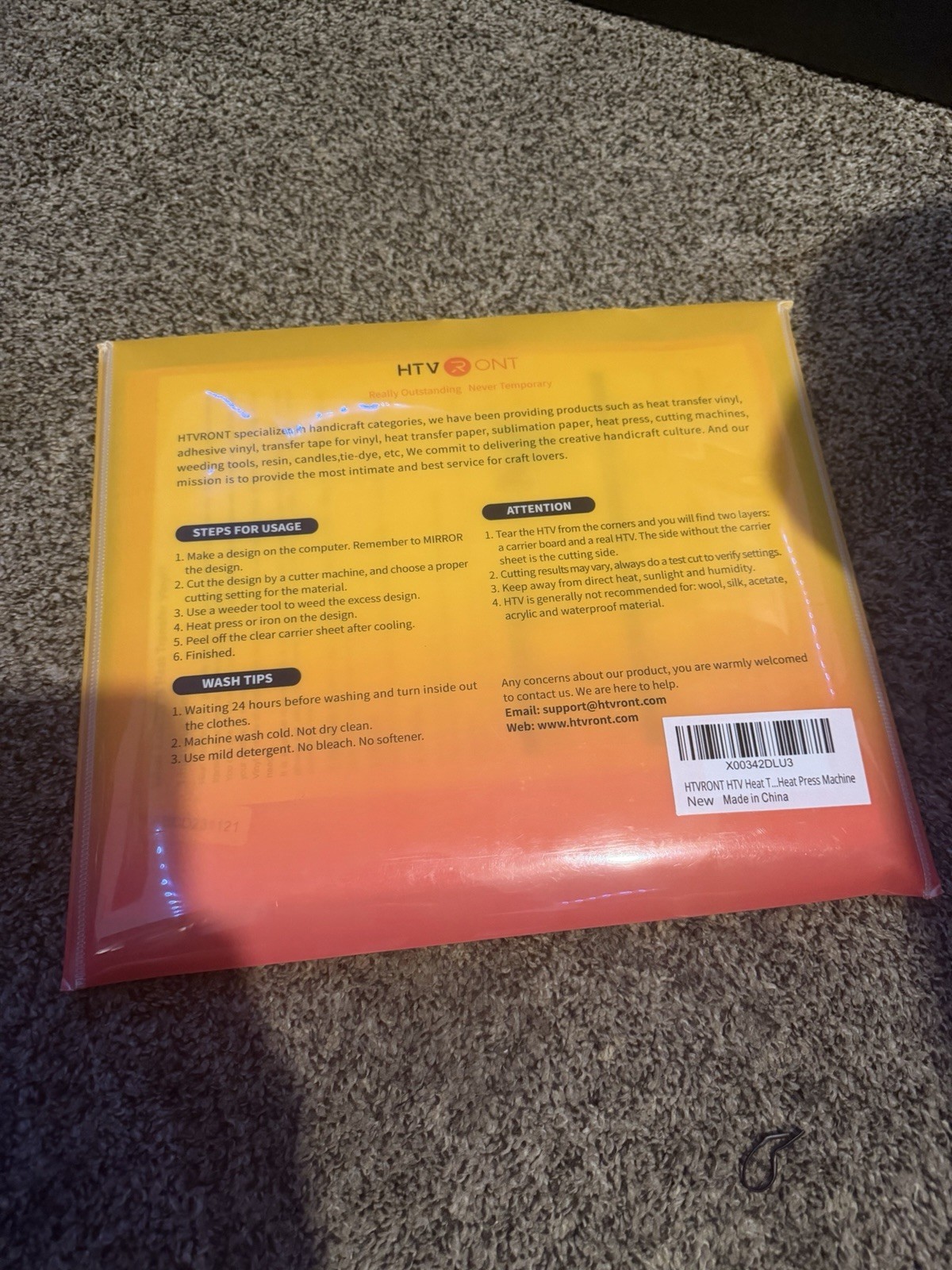 Heat Transfer Vinyl