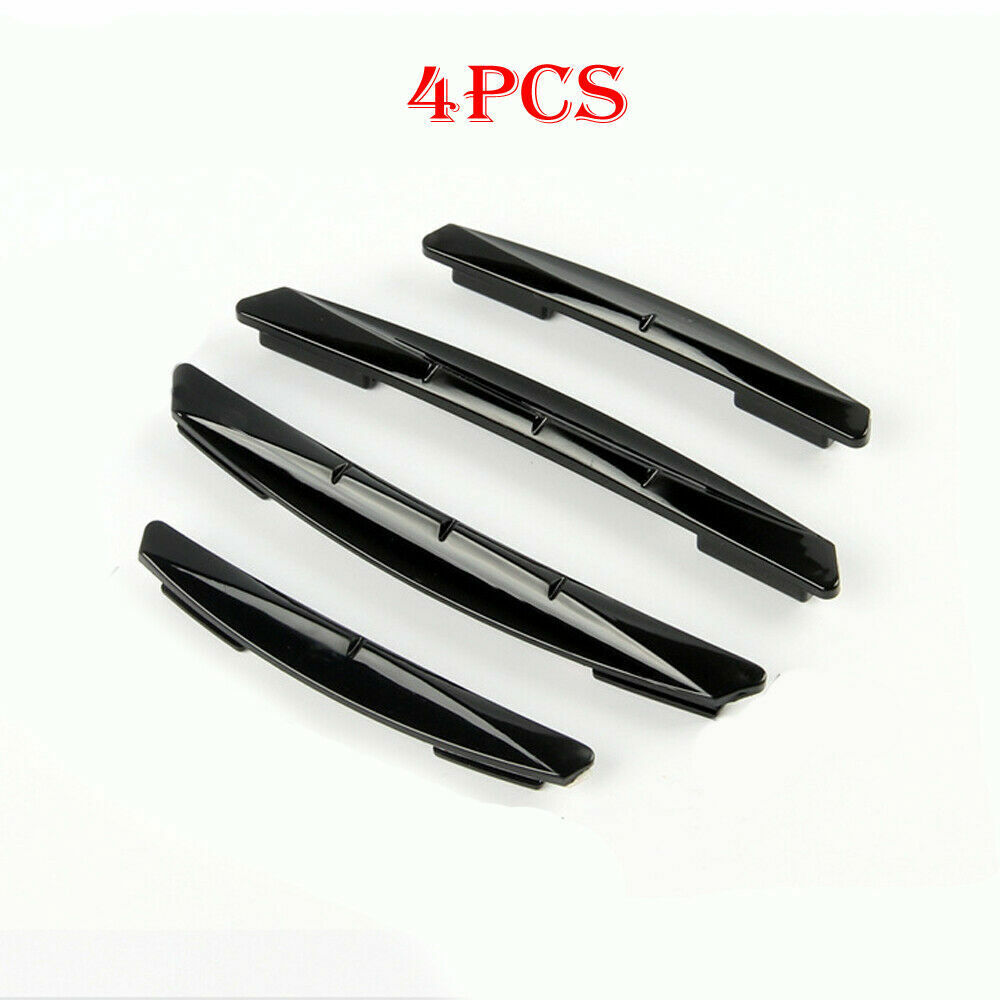 4x Car Door Edge Anti-Scratch Guard Bumper Protector Moulding Strip Accessories