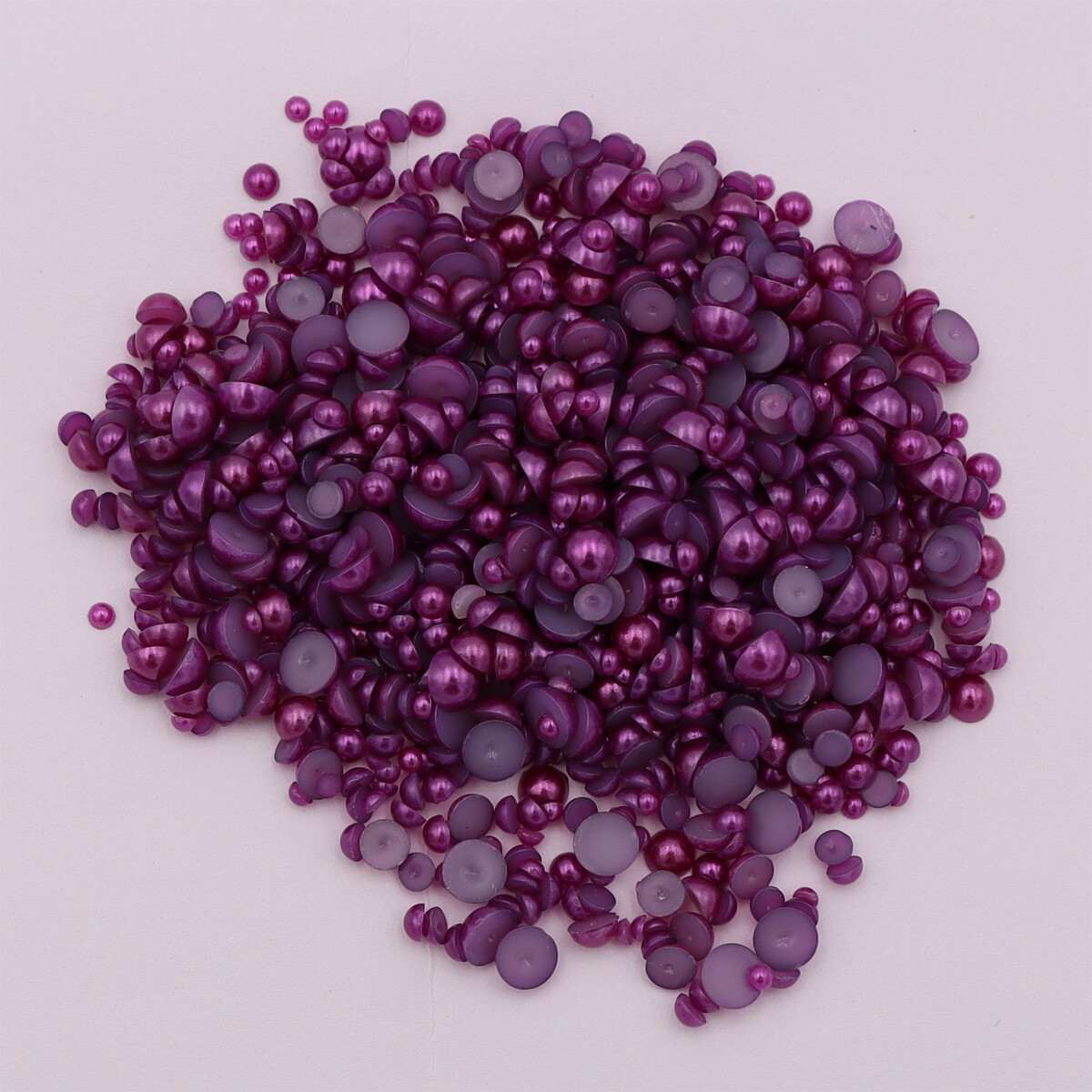 ABS Imitation Pearls Half Round Flat back Acrylic Beads DIY For Jewelry Making