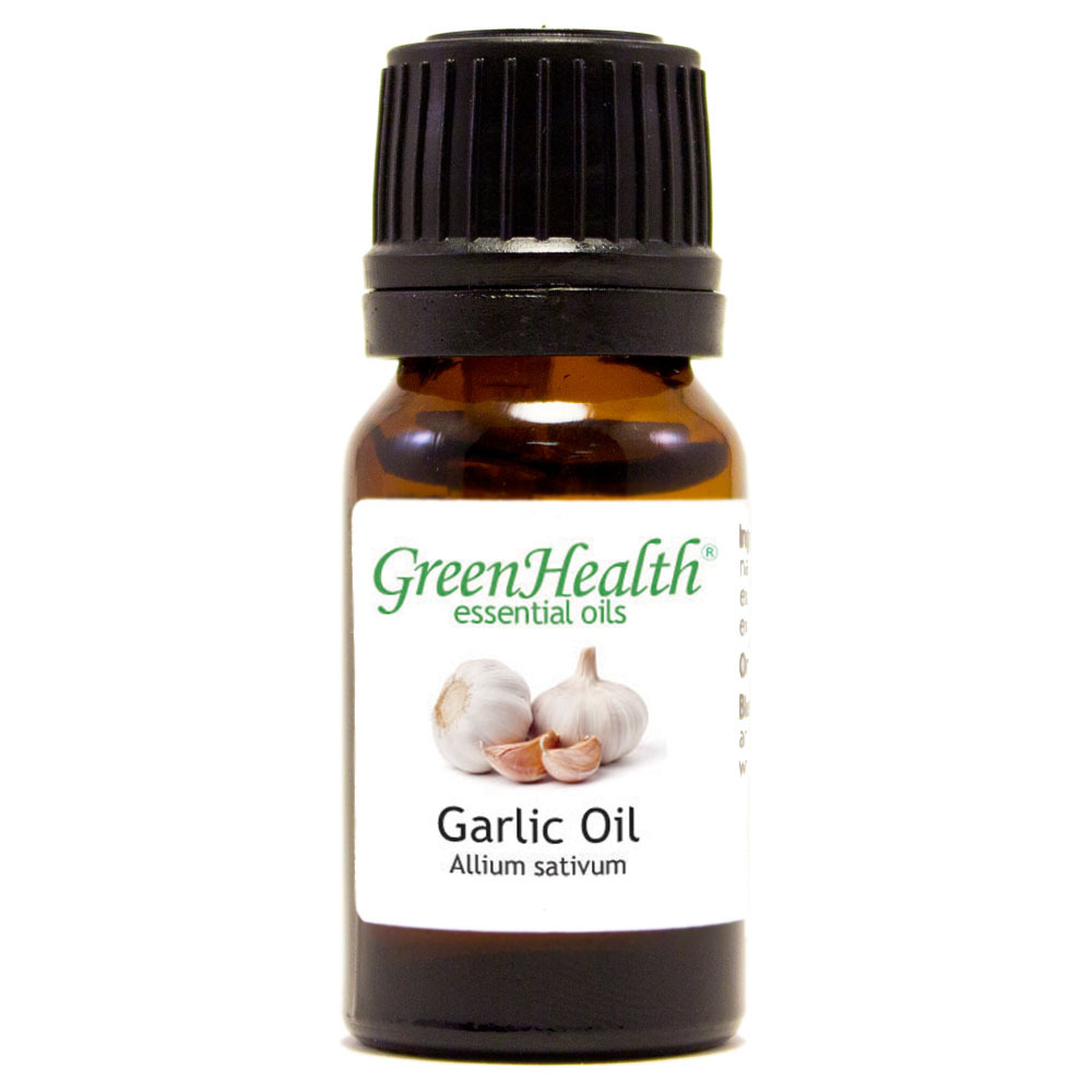 10 ml Garlic Essential Oil (100% Pure & Natural) – GreenHealth