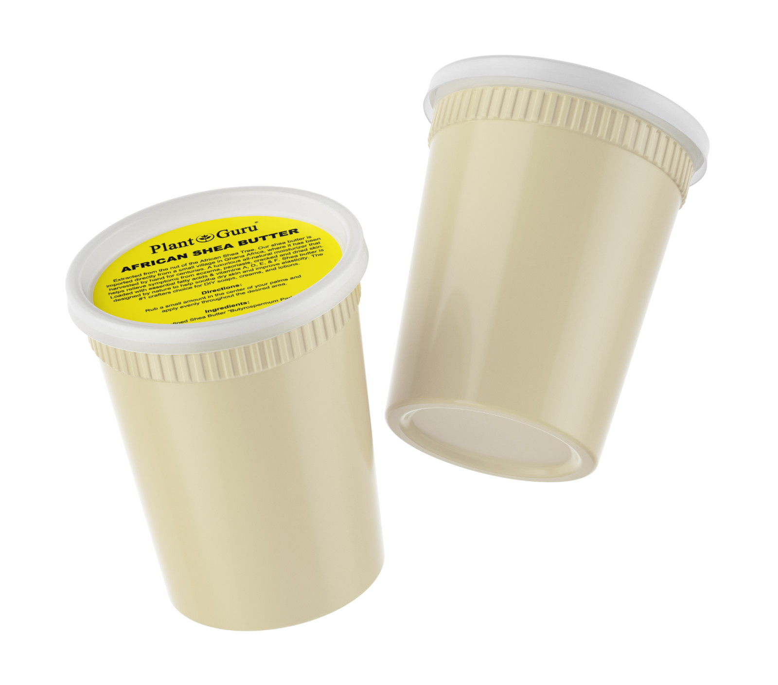 Raw African Shea Butter 32 oz. / 2 lbs. 100% Pure Organic Natural Unrefined Bulk