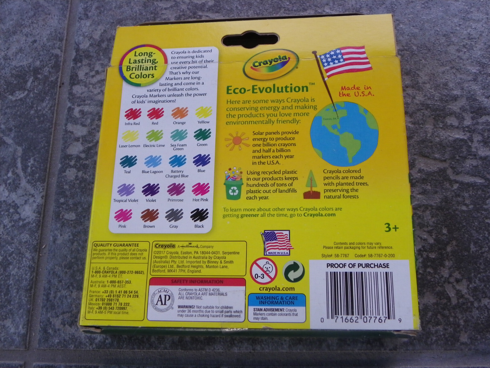 Jordan Mark Art Set-Colored Pencils-Pastels-Paints +20 Crayola Broadline Markers
