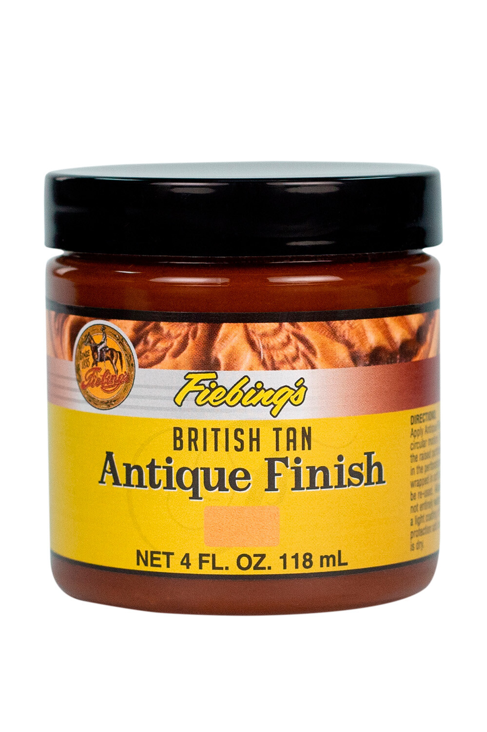 Fiebing’s Antique Finish Paste 4 Ounce Containers 10 Colors