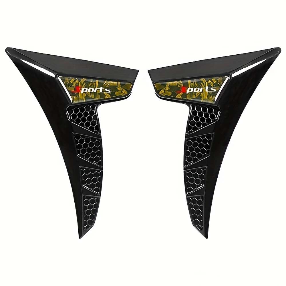 Universal Exterior Car Fender Air Vent Trim Decorative Sticker for Car Styling