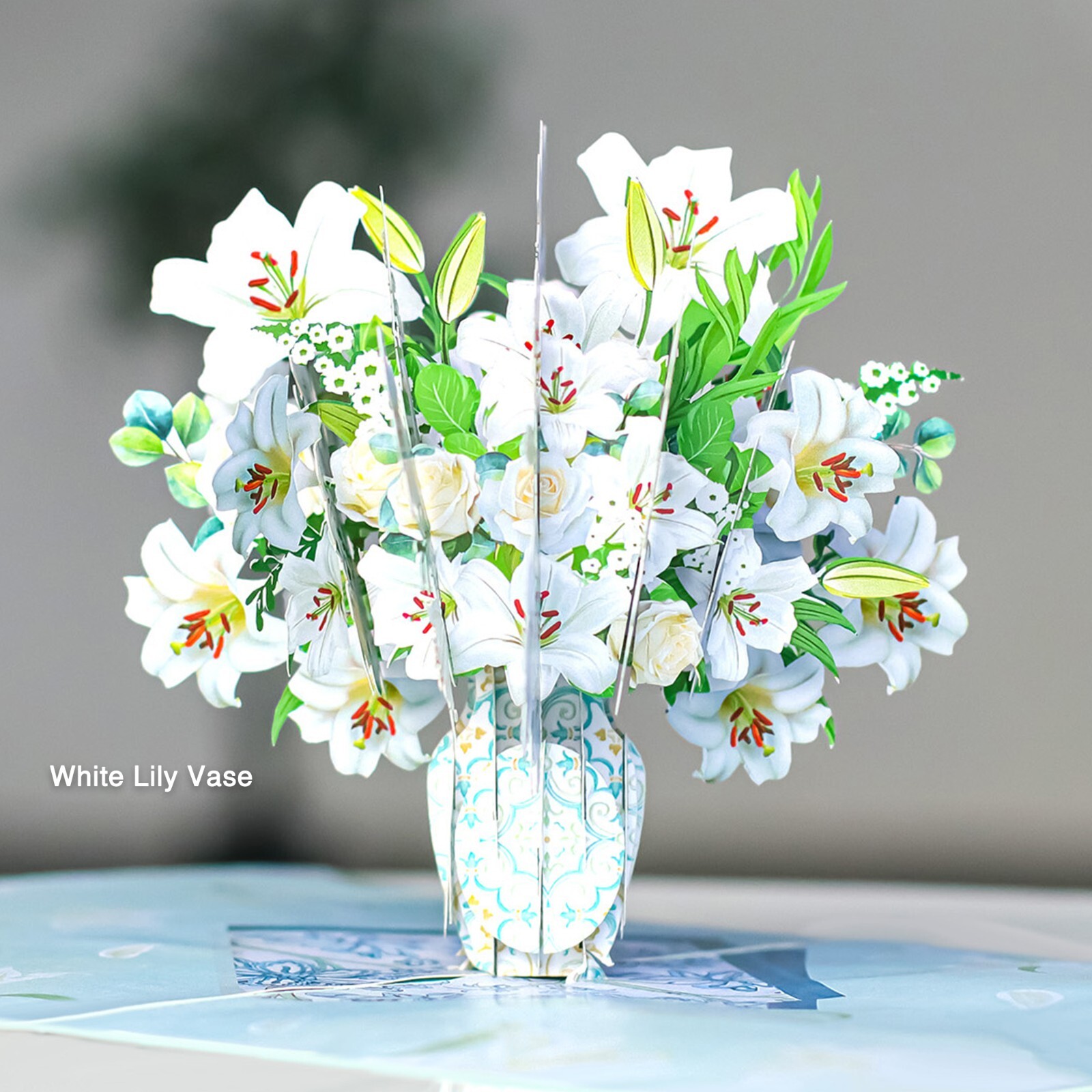 Lily Flowers Pop Up Cards