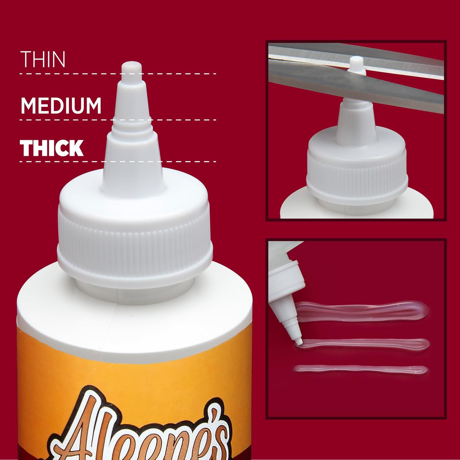 Fabric Fusion Glue 4 Oz, Nontoxic, Permanent and Washable Adhesive, Dries Flexib