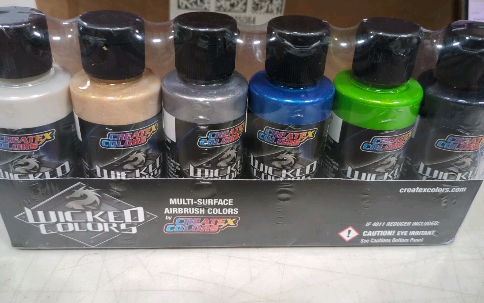 Wicked Colors 2-Ounce Wicked Airbrush Set, Pearl
