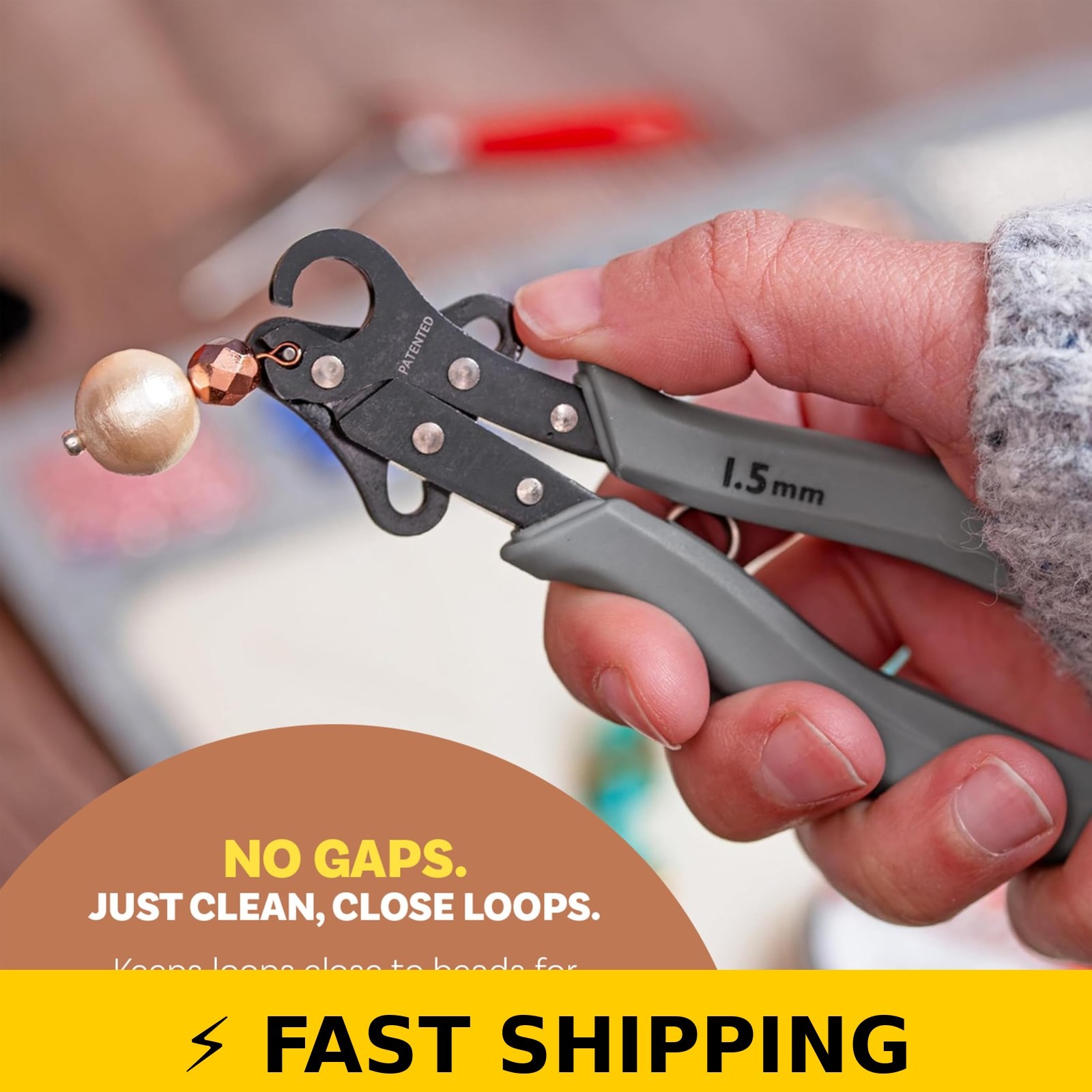 The Beadsmith Original One Step Looper for Jewelry Making