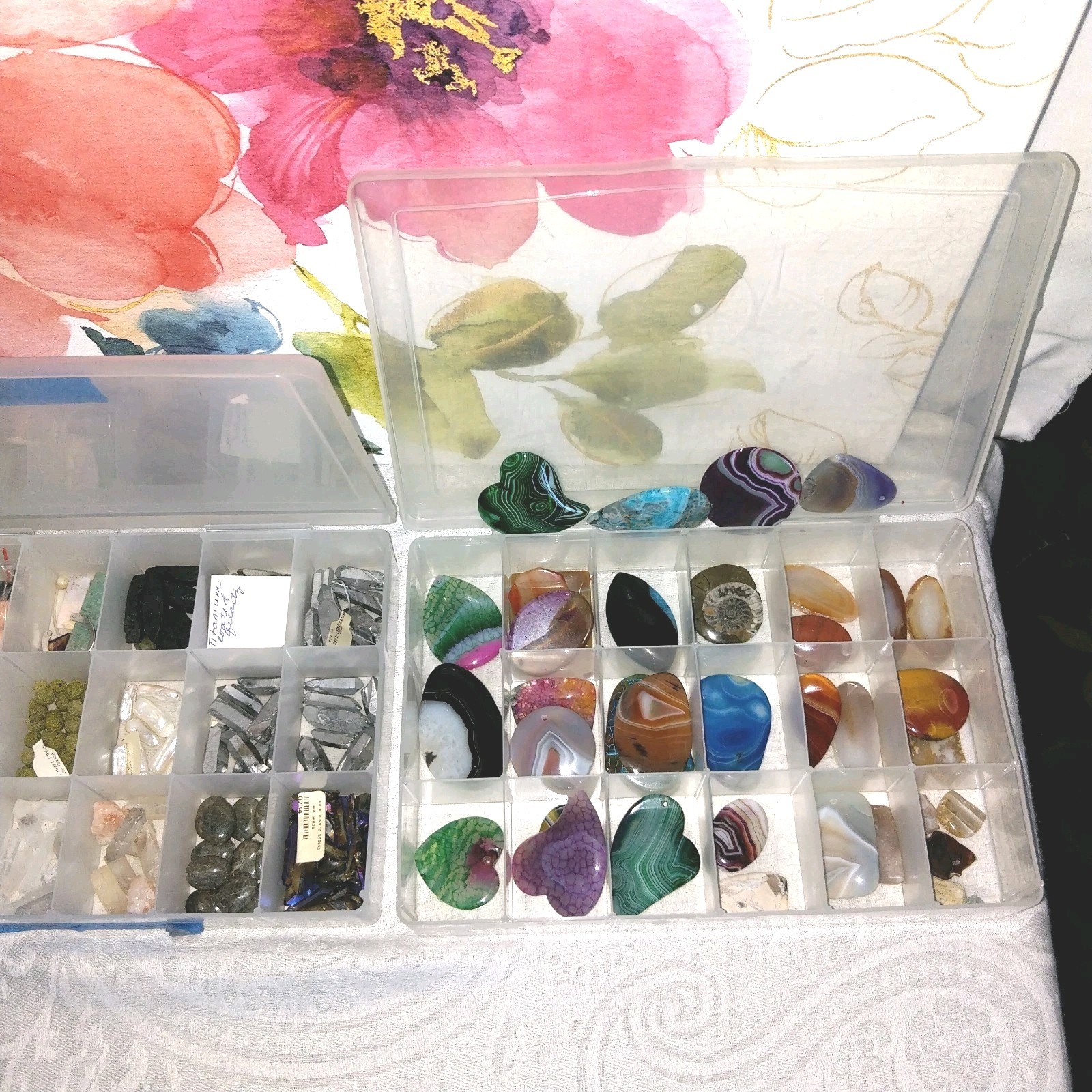 Jewelry maker Crafter Lot of Wrapping Stones also Pendants * Hobbys*